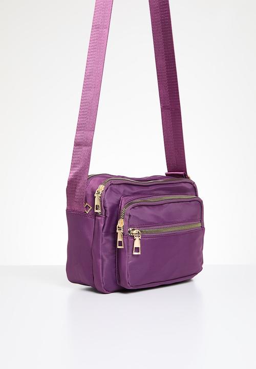 Superbalist - Camera crossbody bag - purple