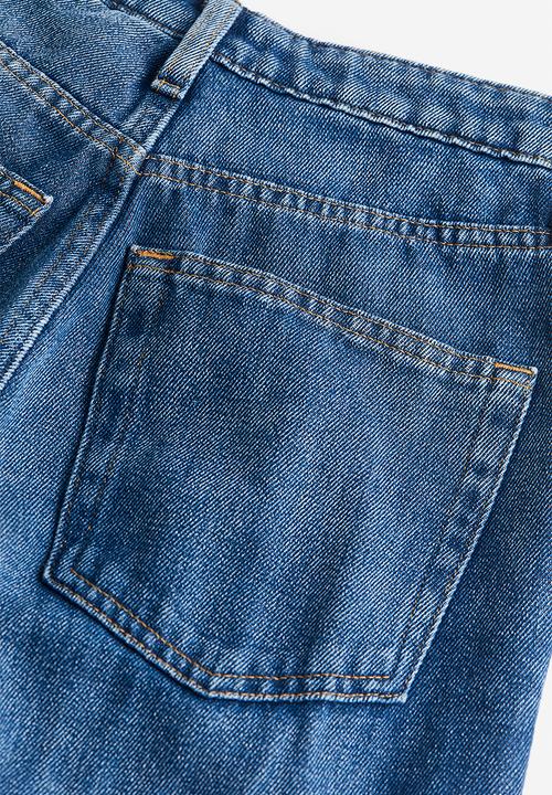 H&M - Straight high jeans - blue