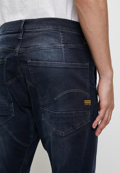 G-STAR - Kairori 3D Slim Plateau superstretch - worn in mascarene blue