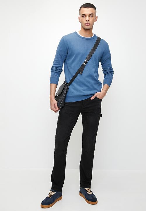 POLO - Nairobi pjc slim leg denim - black