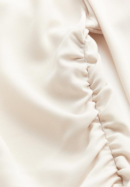 H&M - Cowl-neck blouse - beige