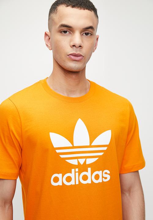 adidas Originals - Trefoil tee- eqt orange