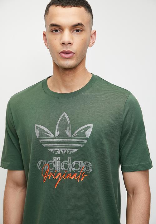 adidas Originals - Trefoil org 3 tee - jade-green