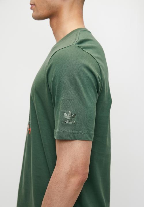 adidas Originals - Trefoil org 3 tee - jade-green