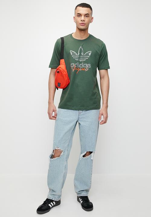 adidas Originals - Trefoil org 3 tee - jade-green