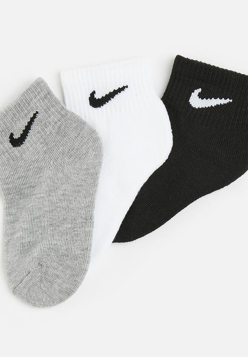 Nike - Nhn nike basic pack qtr 3 pack - multi