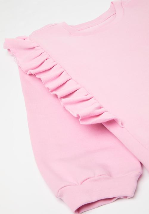Pop Candy - Sweatshirt & short set - pink