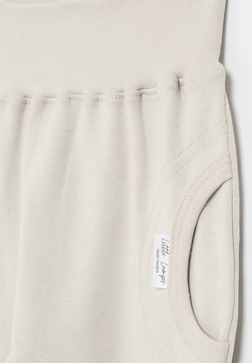 Little Lumps - Slouch pocket pants - stone