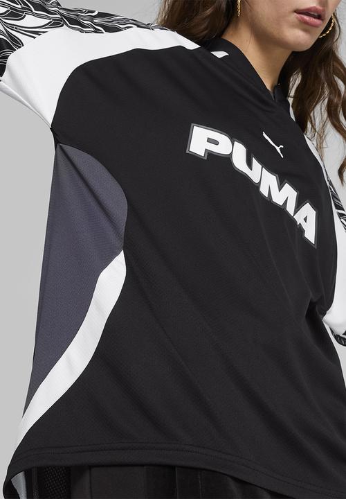 PUMA - Football jersey - Puma Black-Galactic Grey