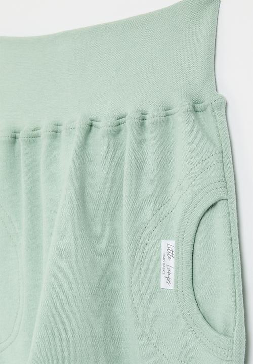 Little Lumps - Slouch pocket pants - sage