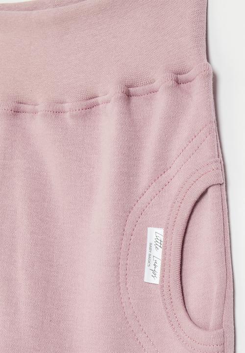 Little Lumps - Slouch pocket pants - dusty pink
