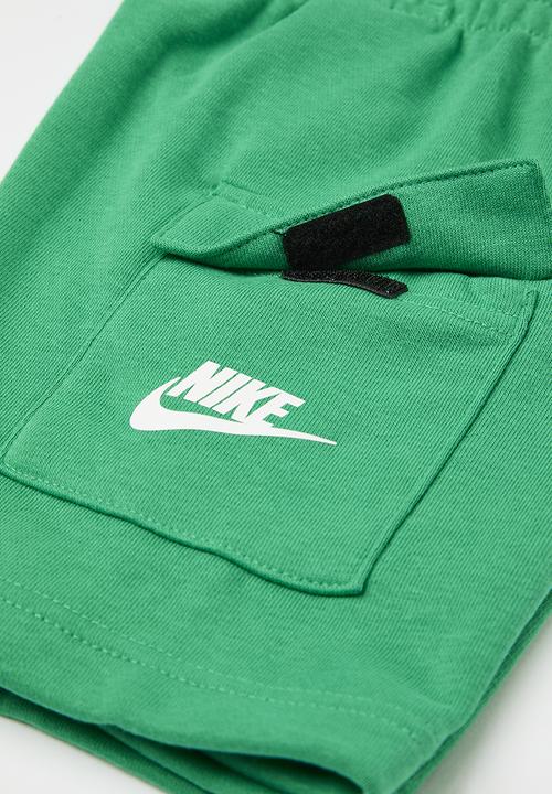 Nike - Nkb b nsw hbr cargo short set - stadium green