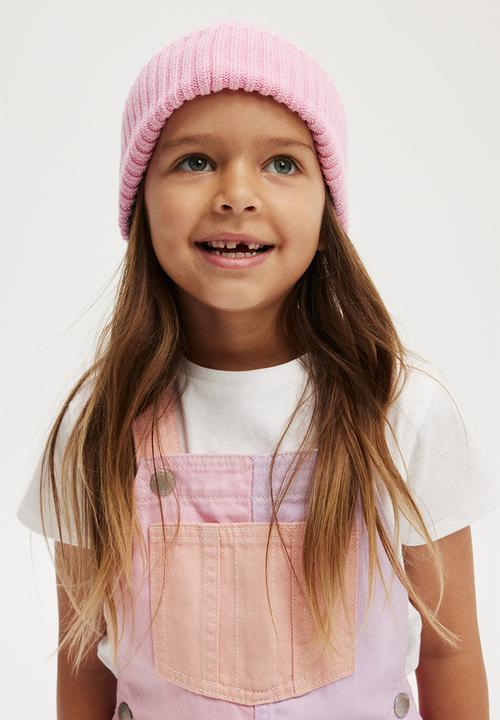 Cotton On - Edith denim shortall - pastel/colour block