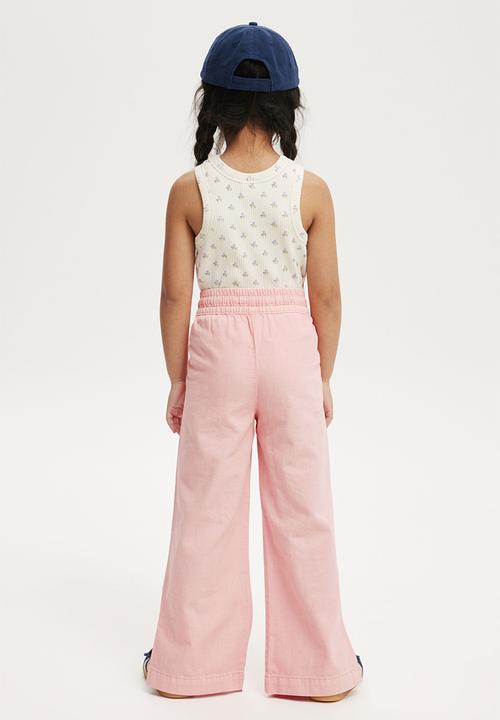 Cotton On - Kirsty wide leg jean - orange coral