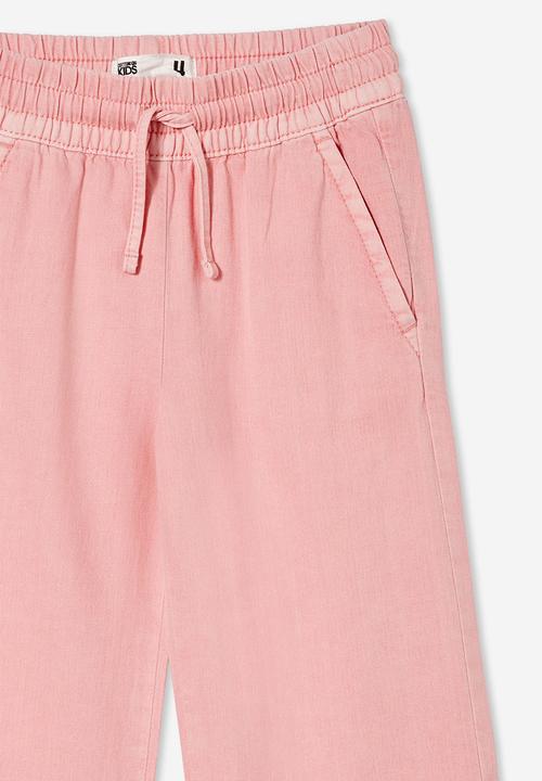 Cotton On - Kirsty wide leg jean - orange coral