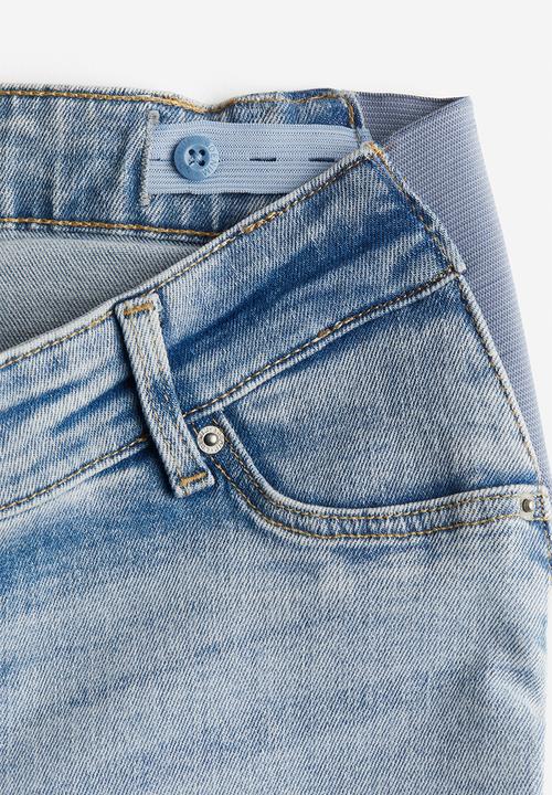 H&M - Mama slim low ankle jeans - blue