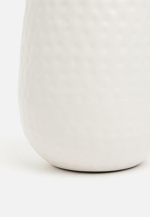 H&S - Kala vase - cream