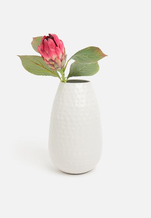 H&S - Kala vase - cream