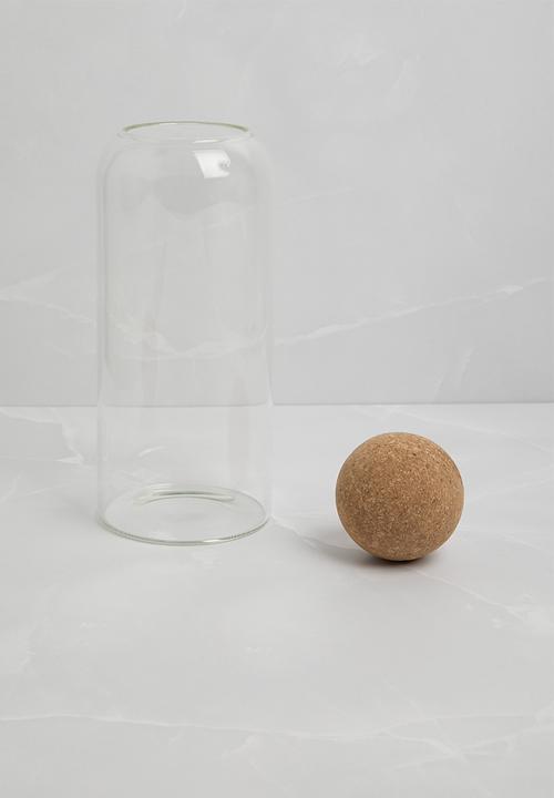 Excellent Houseware - Sierra canister set of 3 - clear