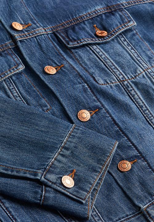 H&M - Feather soft denim jacket - blue