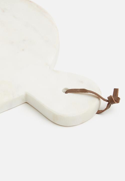 Excellent Houseware - Aero chopping board - white