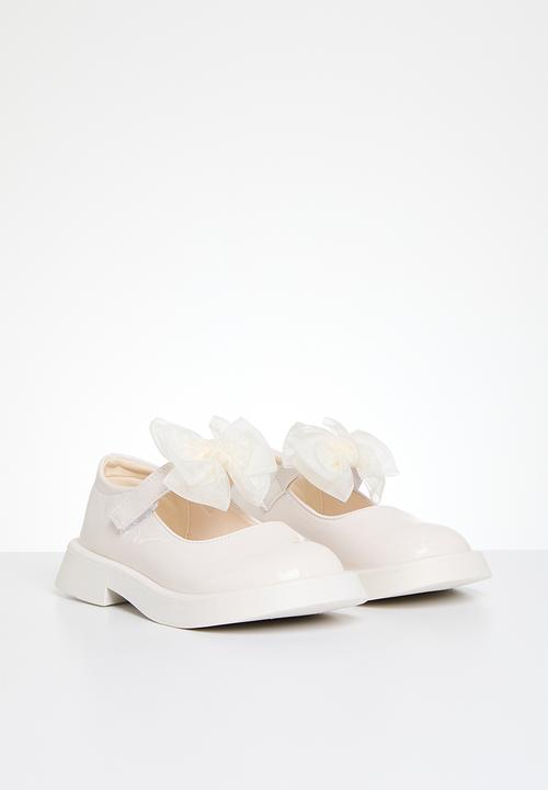 Pop Candy - Bowknot maryjanes - off white