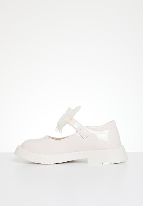 Pop Candy - Bowknot maryjanes - off white