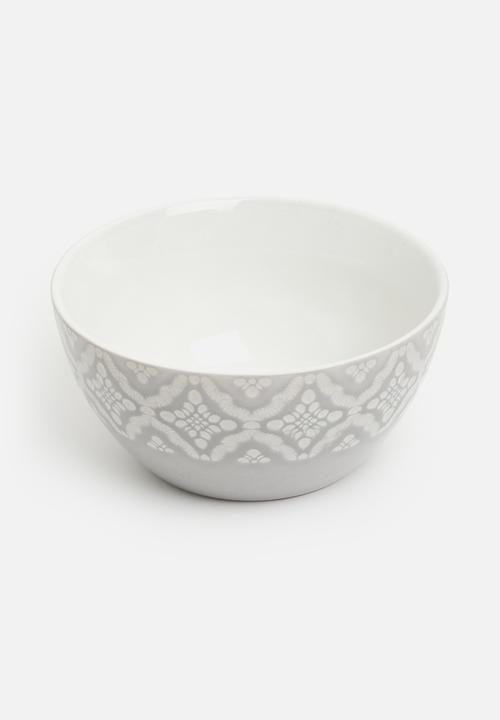 Sixth Floor - Loco cereal bowl set of 4 - grey