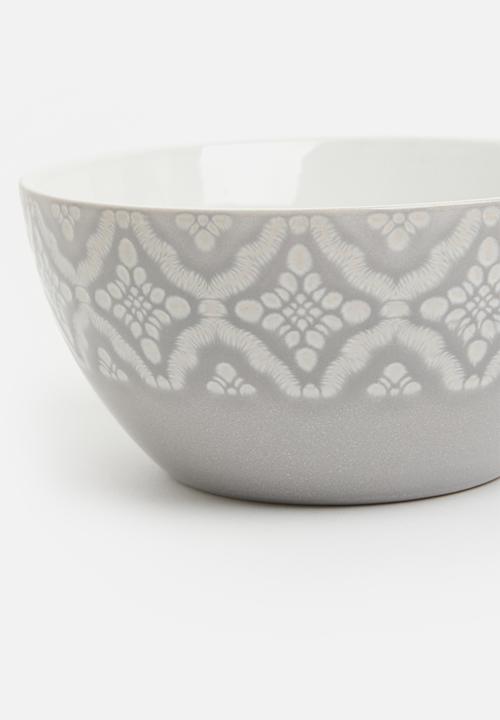 Sixth Floor - Loco cereal bowl set of 4 - grey