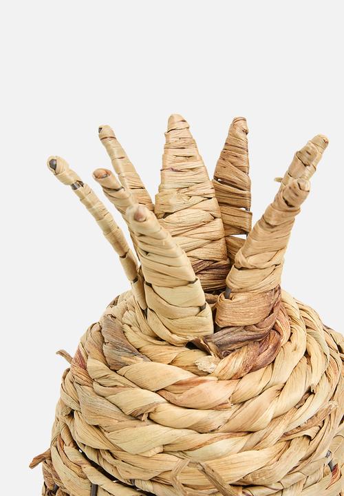 Storage Solutions - Pineapple storage basket - natural
