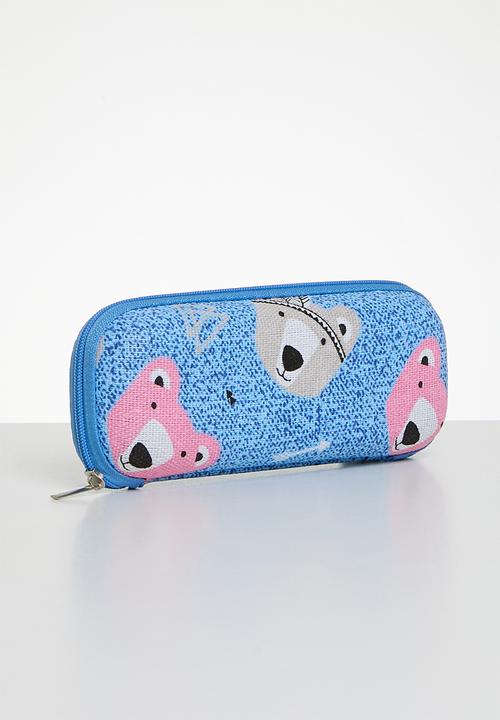 Pop Candy - Printed sunglass holder - blue