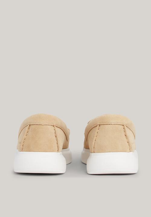 Tommy Hilfiger - Hilfiger Suede Hybrid Loafer - Beige