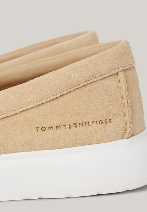Tommy Hilfiger - Hilfiger Suede Hybrid Loafer - Beige