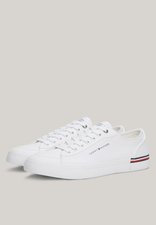 Tommy Hilfiger -  Corporate Vulc Canvas - white