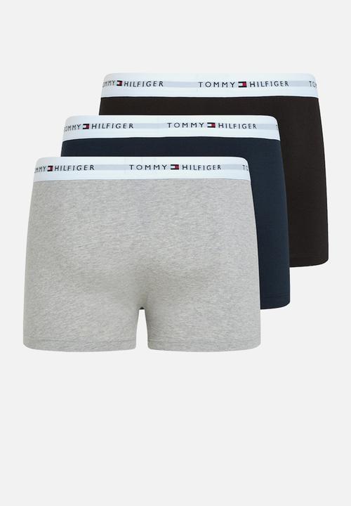 Tommy Hilfiger - Ess logo 3 Pack Trunks Men- Multi