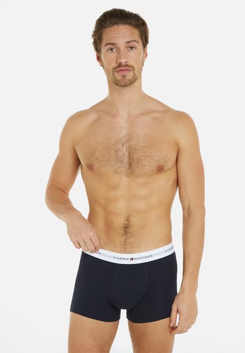 Tommy Hilfiger - Ess logo 3 Pack Trunks Men- Multi