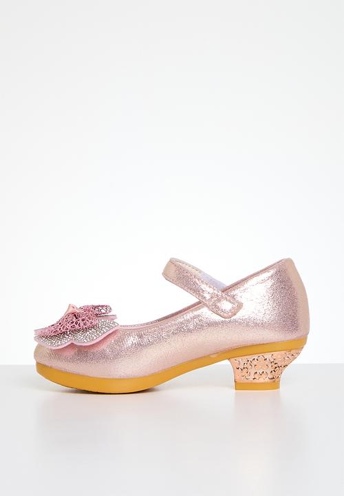 Pop Candy - Bowknot kitten heels - pink