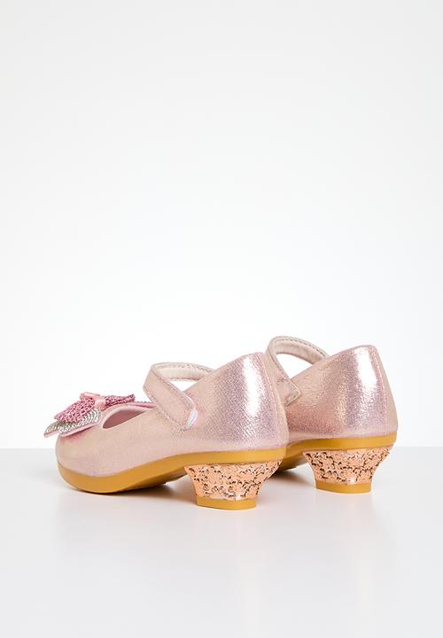 Pop Candy - Bowknot kitten heels - pink