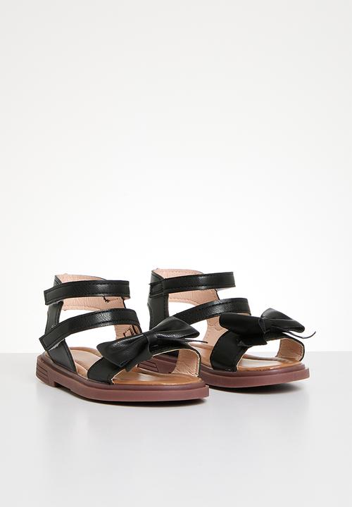 Pop Candy - Bowknot sandals - black