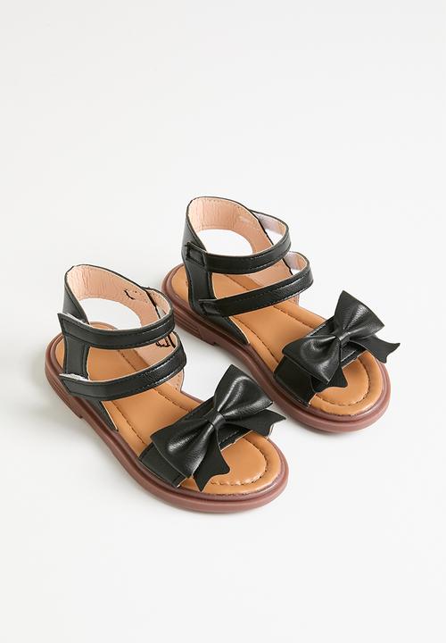 Pop Candy - Bowknot sandals - black