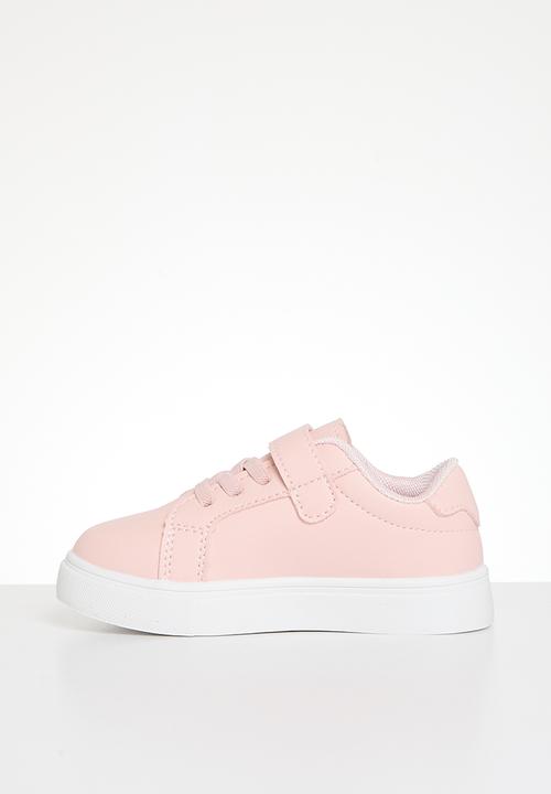 Pop Candy - Velcro & lace up Sneaker - pink