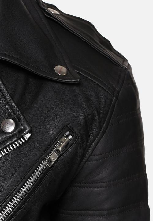 Selected Homme - Cane Leather Jacket 