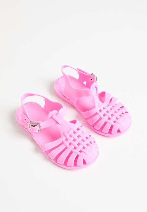 Pop Candy - Closed toe jelly sandals - purple