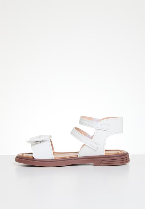 Pop Candy - Bow knot sandals - white