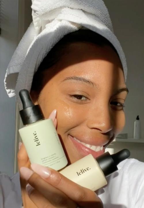 lelive. - am + pm serum kit - multi-benefit duo