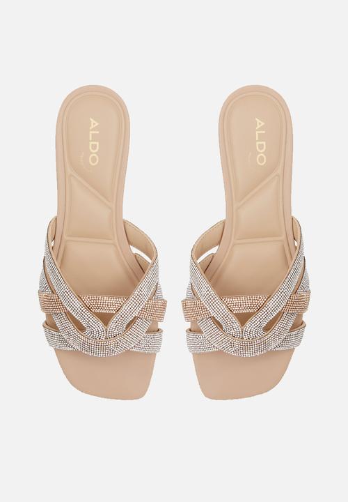 ALDO - Corally slip-on sandal - bone