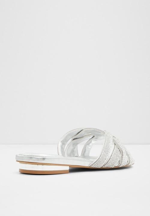 ALDO - Corally slip-on sandal - silver