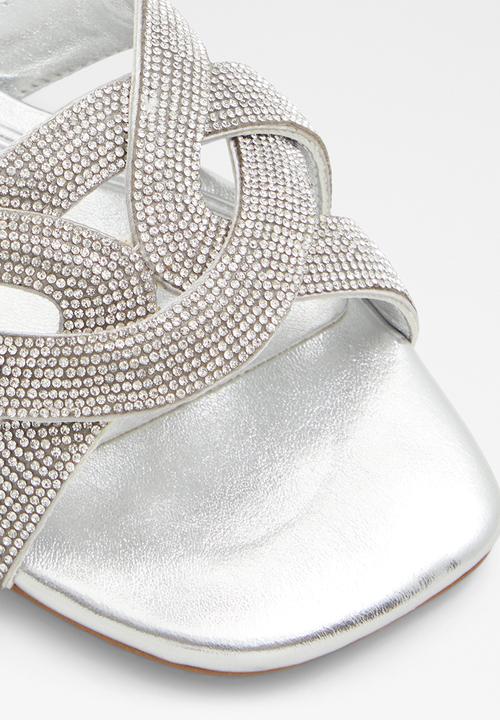 ALDO - Corally slip-on sandal - silver