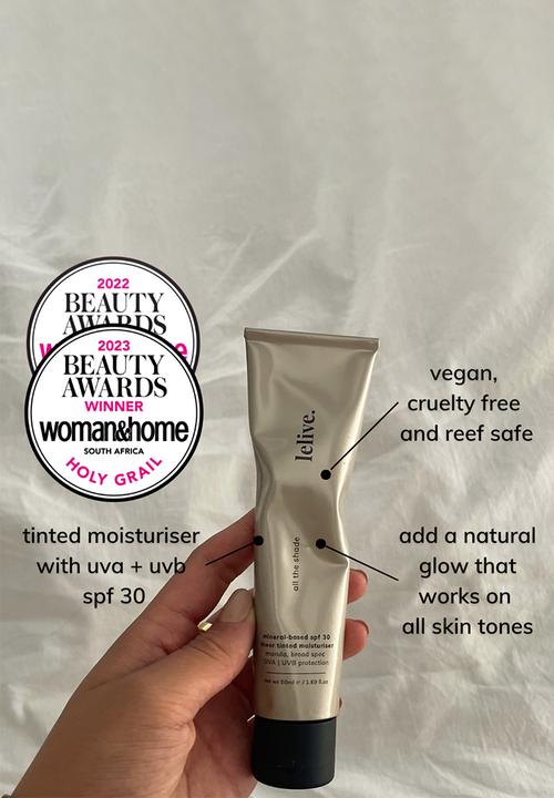 lelive. - all the shade - spf 30 sheer tinted moisturiser