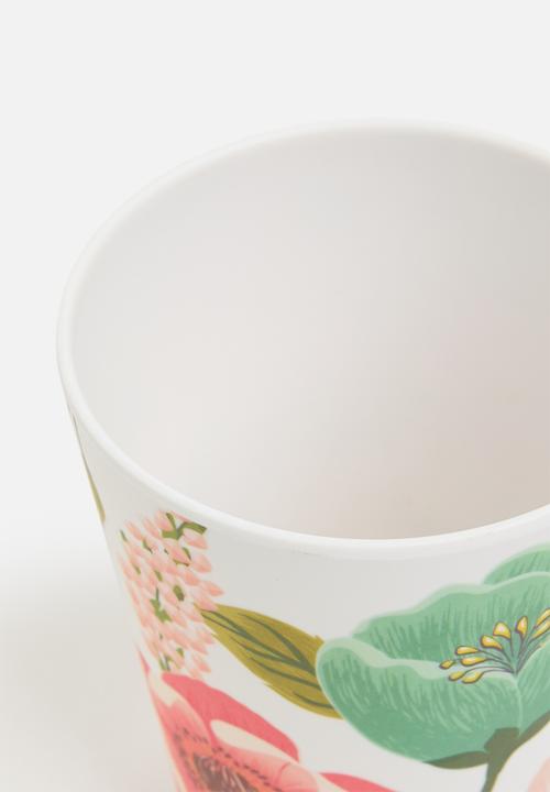 Excellent Houseware - Rosy outdoor mug set of 4 - multi